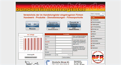 Desktop Screenshot of bfr.de